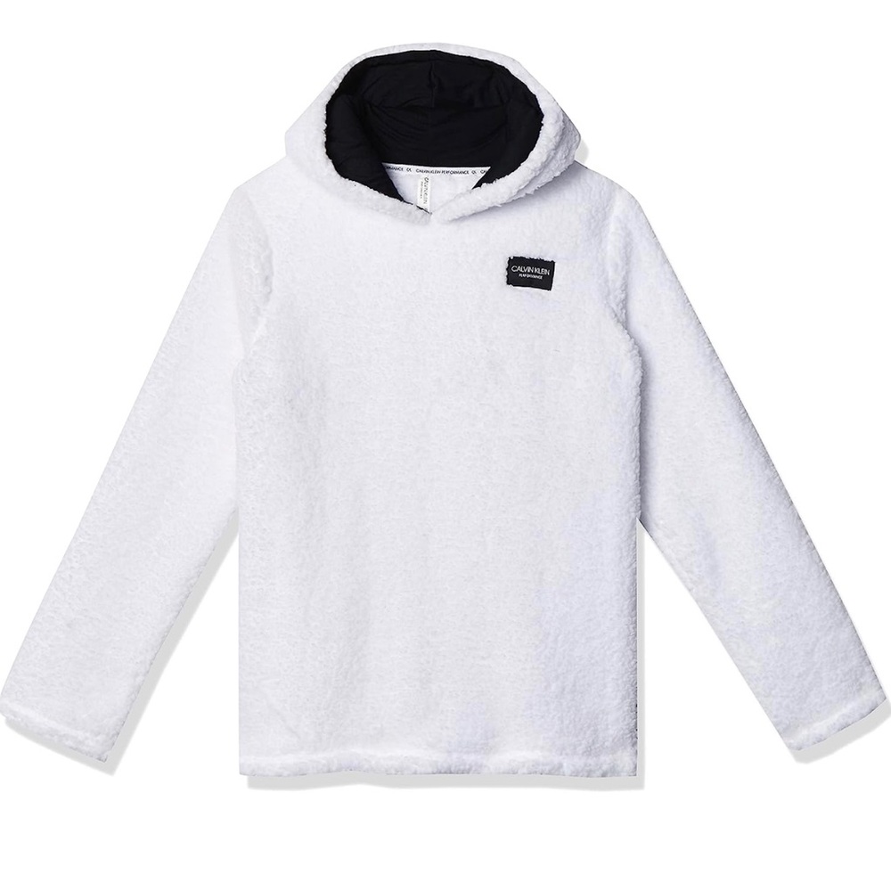 Calvin Klein Girls' Performance Sport Hoodie Sweatshirt